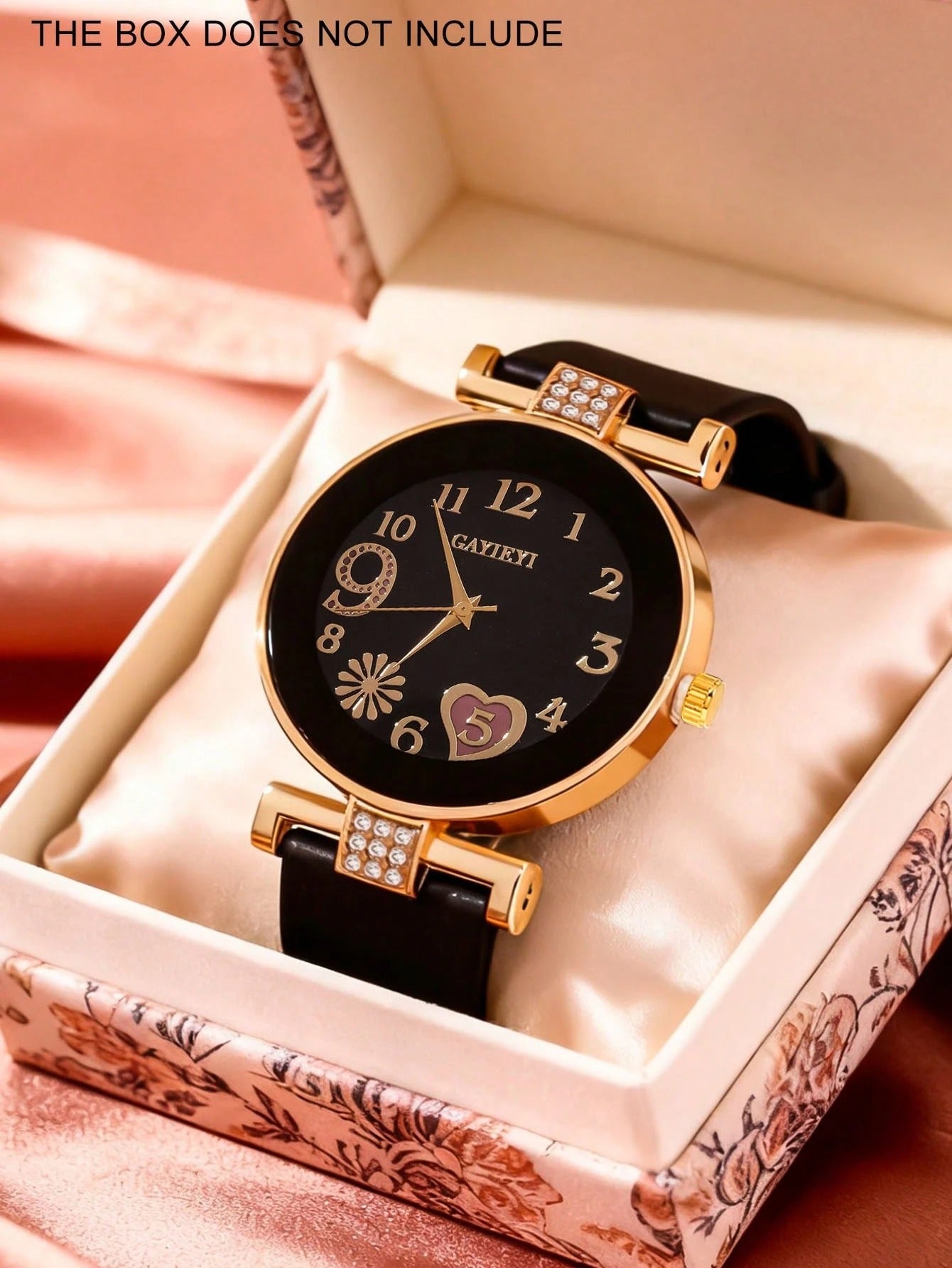 SHEIN ساعة نسائية كوارتز متعددة الوظائف