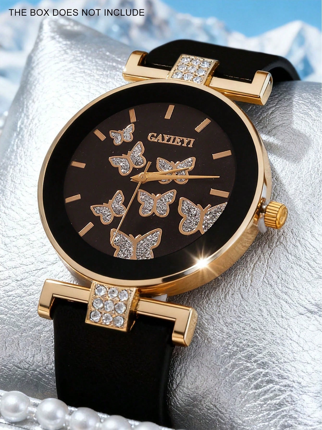 SHEIN ساعة نسائية كوارتز متعددة الوظائف