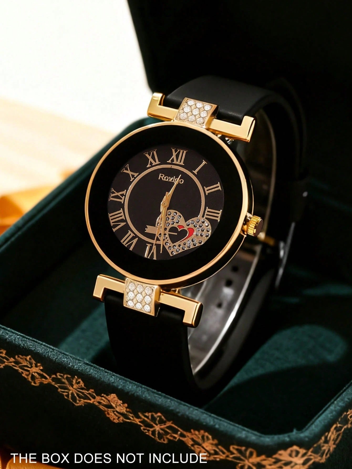 SHEIN ساعة نسائية كوارتز متعددة الوظائف