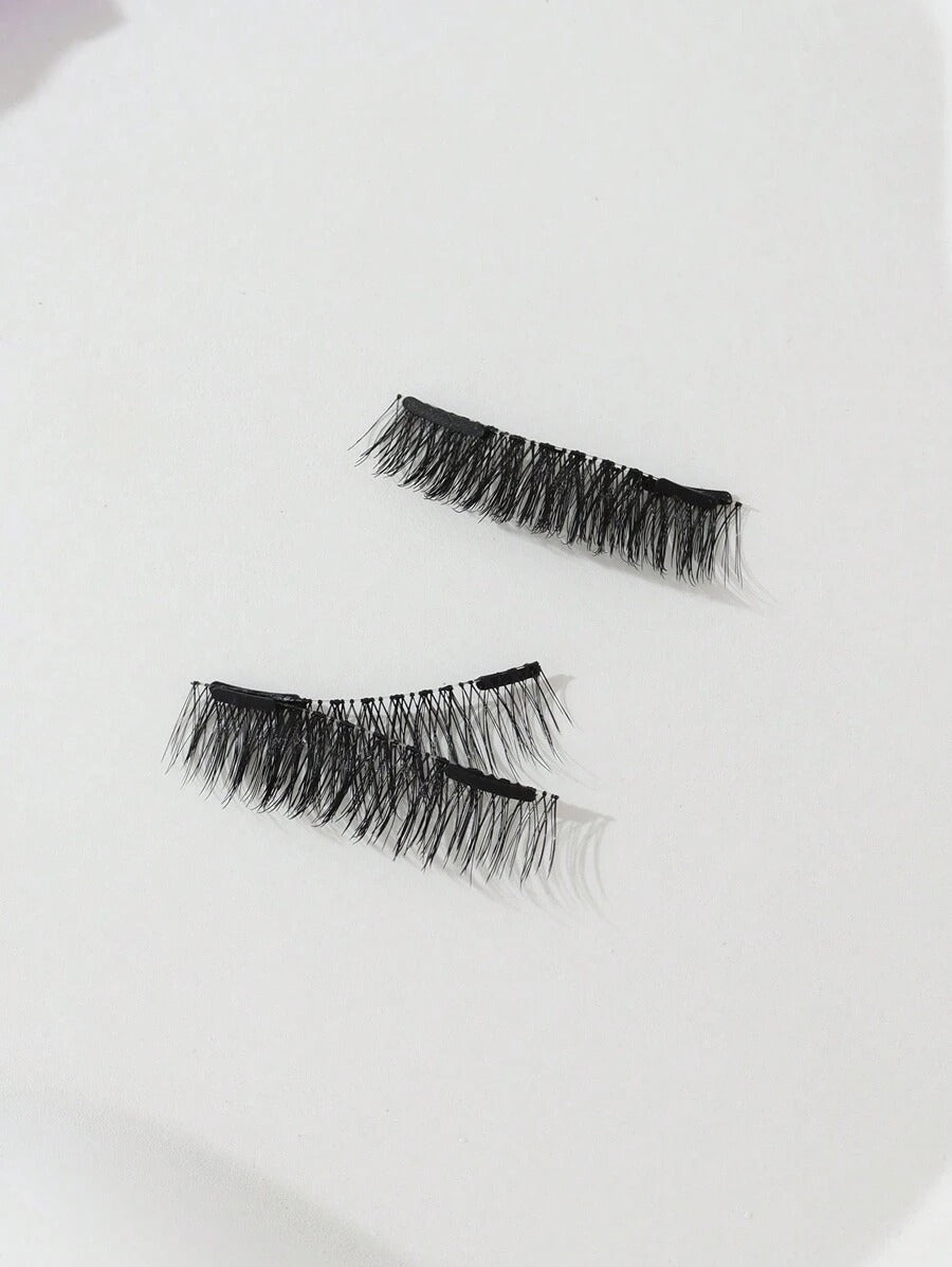 SHEIN زوج رموش مغناطيسية طويلة وكثيفة