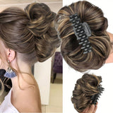 SHEIN  شعر اصطناعي على شكل كعكة