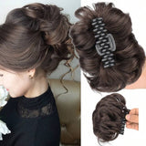 SHEIN  شعر اصطناعي على شكل كعكة
