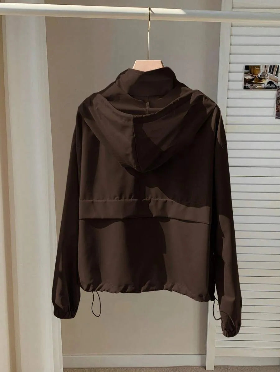 SHEIN Comfortcana معطف نسائي واقٍ من الشمس