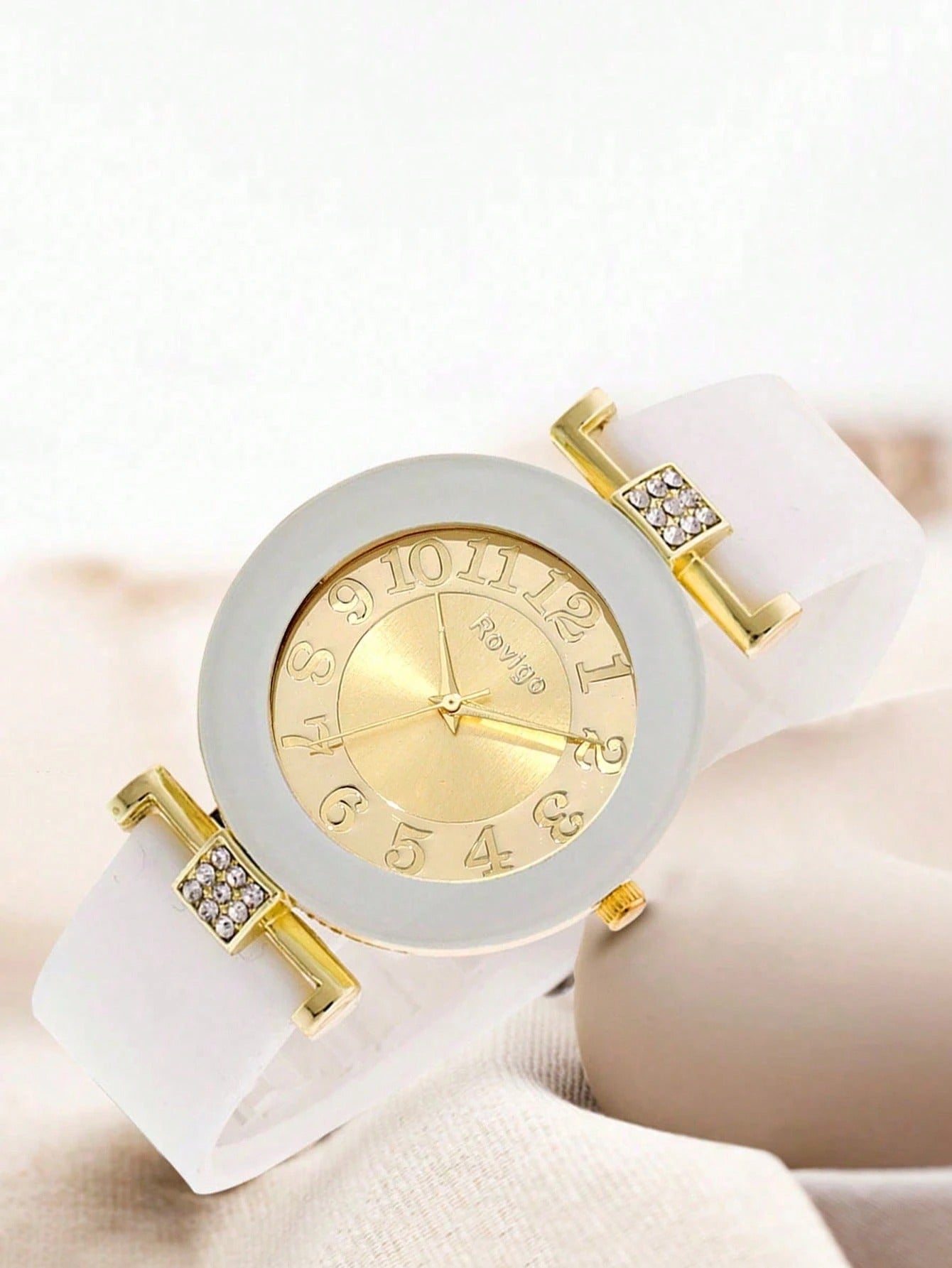 SHEIN ساعة نسائية كوارتز متعددة الوظائف