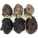 SHEIN  شعر اصطناعي على شكل كعكة