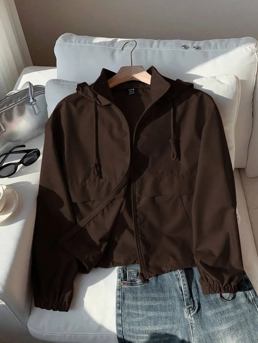 SHEIN Comfortcana معطف نسائي واقٍ من الشمس
