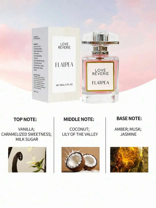 SHEIN عطر نسائي فيرومون الحب الأبدي 50 مل بالفانيليا وجوز الهند والكهرمان