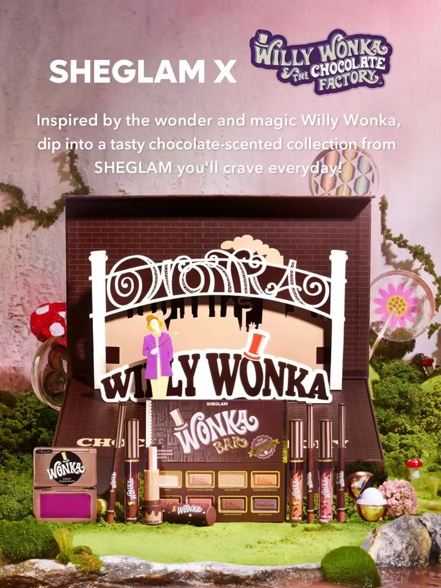 SHEGLAM Willy Wonka Bar باليت ظلال عيون