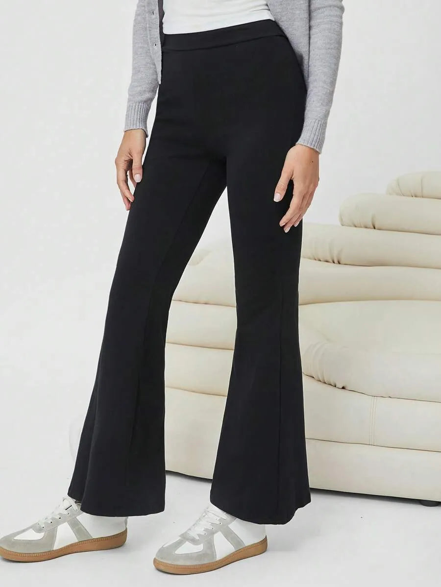 SHEIN EZwear بنطلون  نسائي واسع الساق