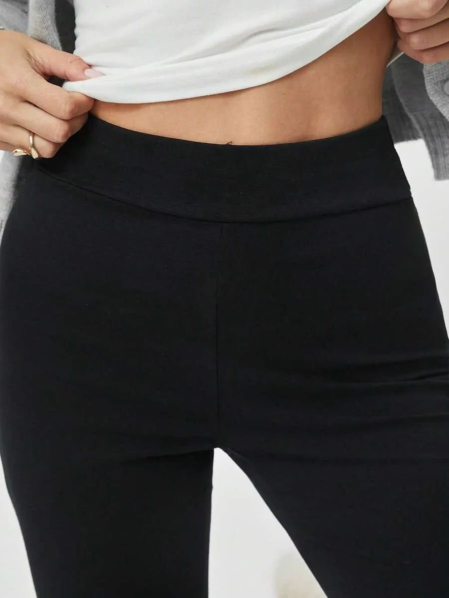 SHEIN EZwear بنطلون  نسائي واسع الساق