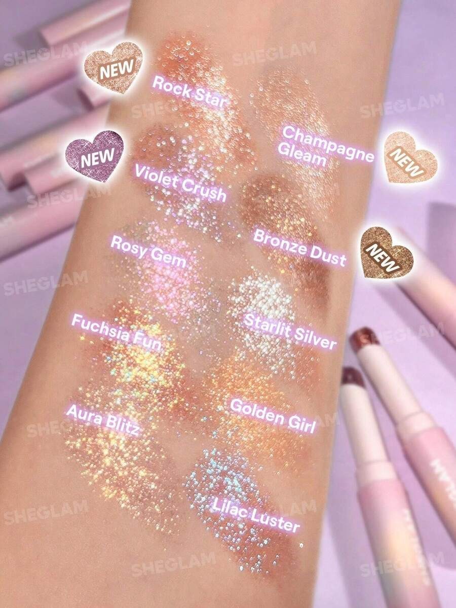 SHEGLAM Champagne Gleam هايلايتر كريمي