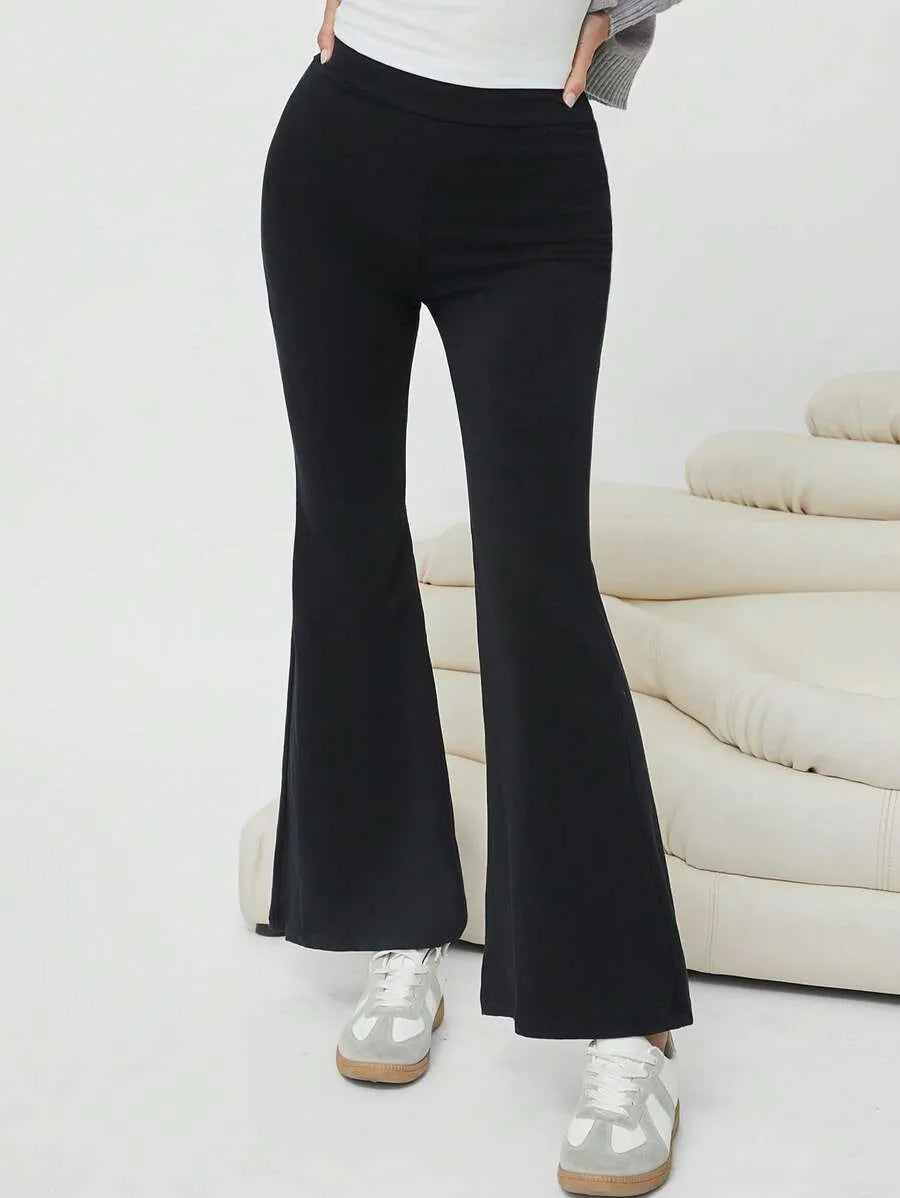 SHEIN EZwear بنطلون  نسائي واسع الساق