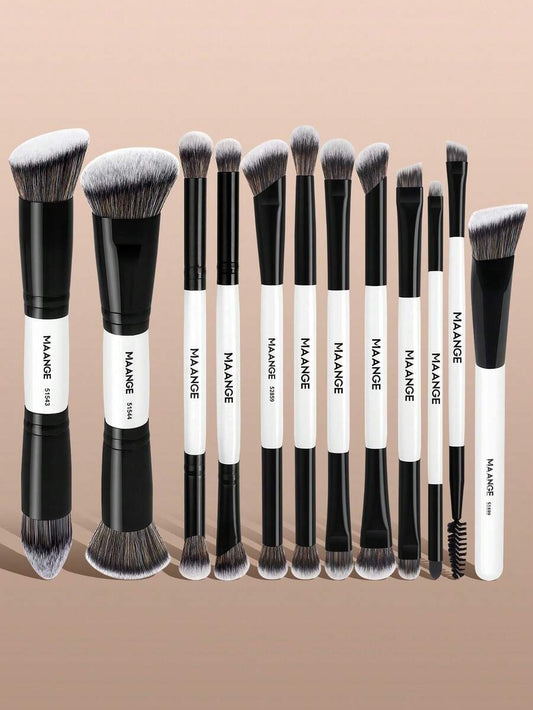 SHEIN MAANGE مجموعة فرش مكياج للوجه والعين