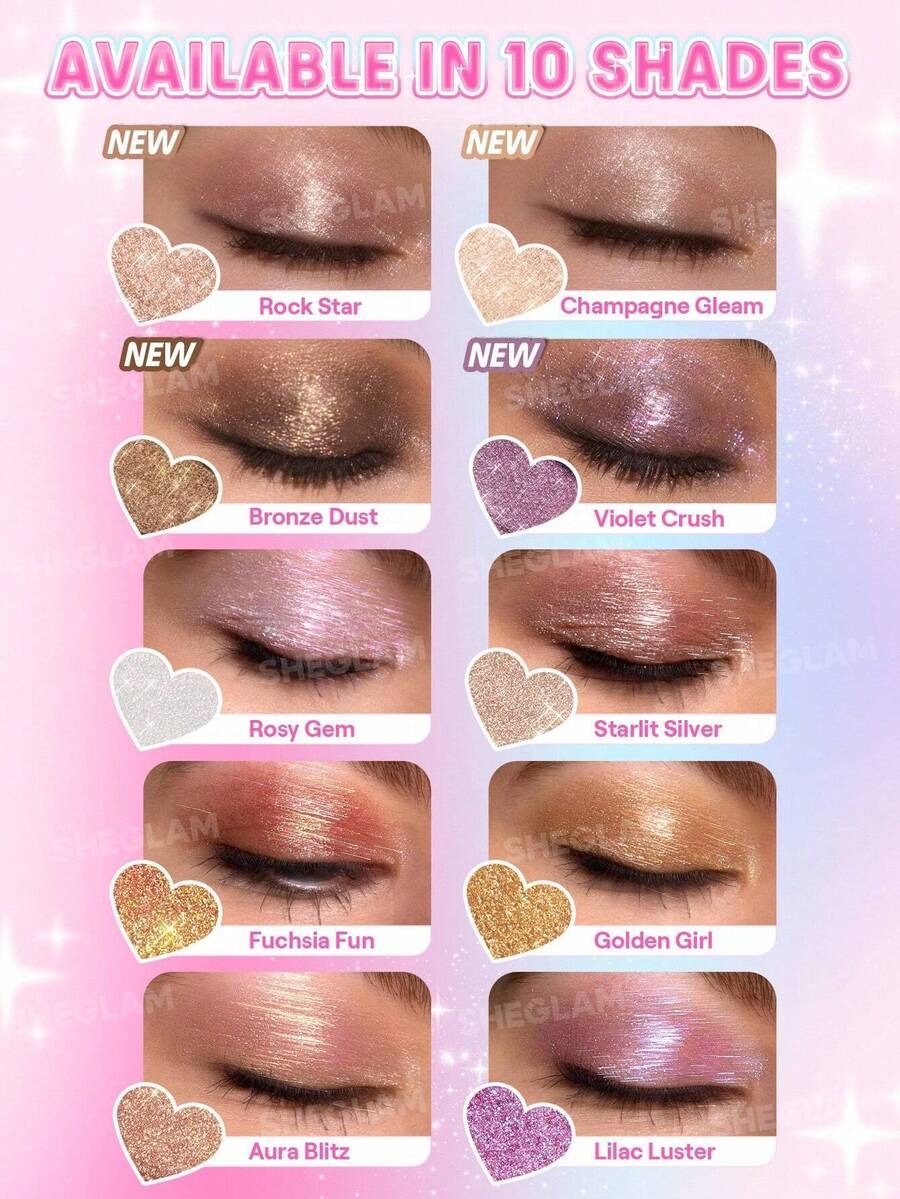SHEGLAM Champagne Gleam هايلايتر كريمي