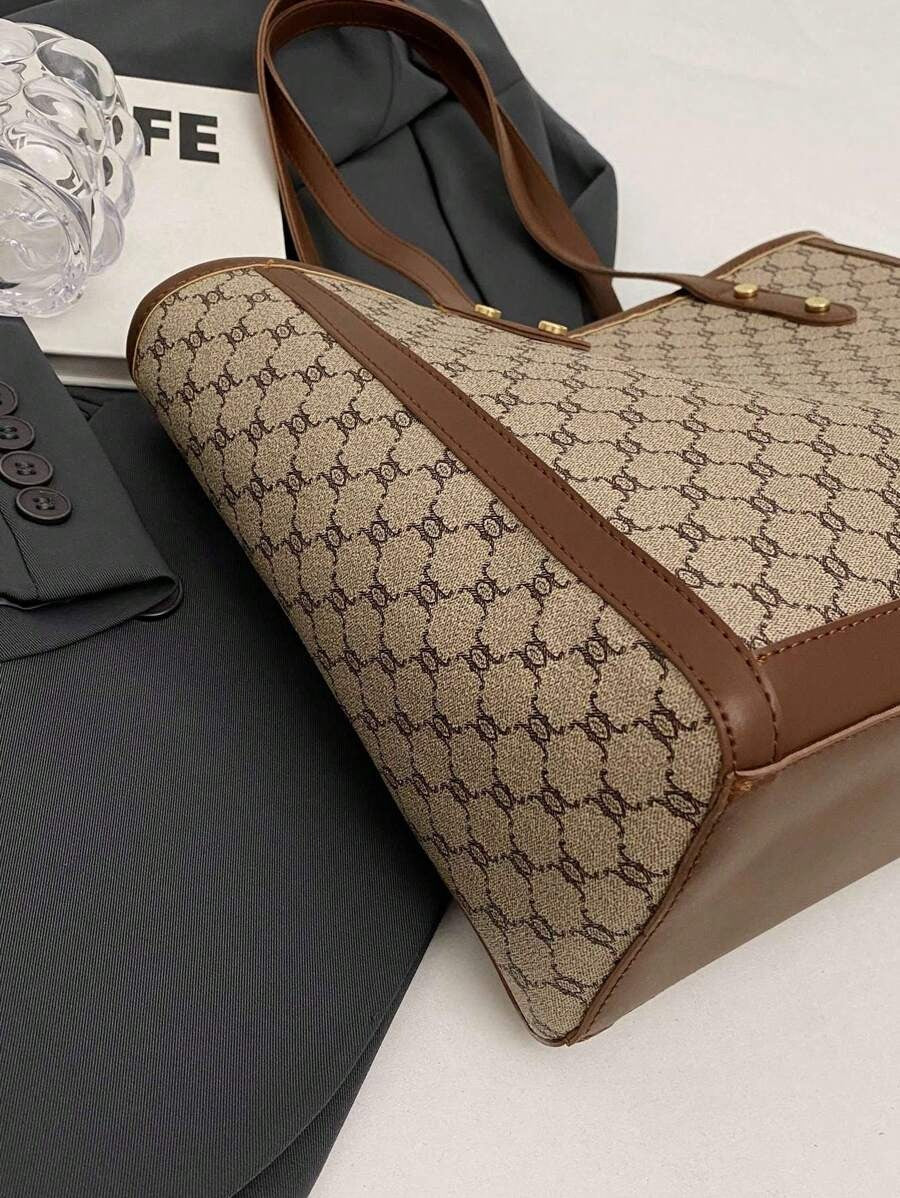 SHEIN حقيبة كتف كبيرة متعددة الاستخدامات