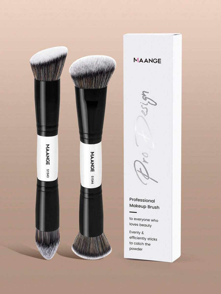 SHEIN MAANGE مجموعة فرش مكياج للوجه والعين