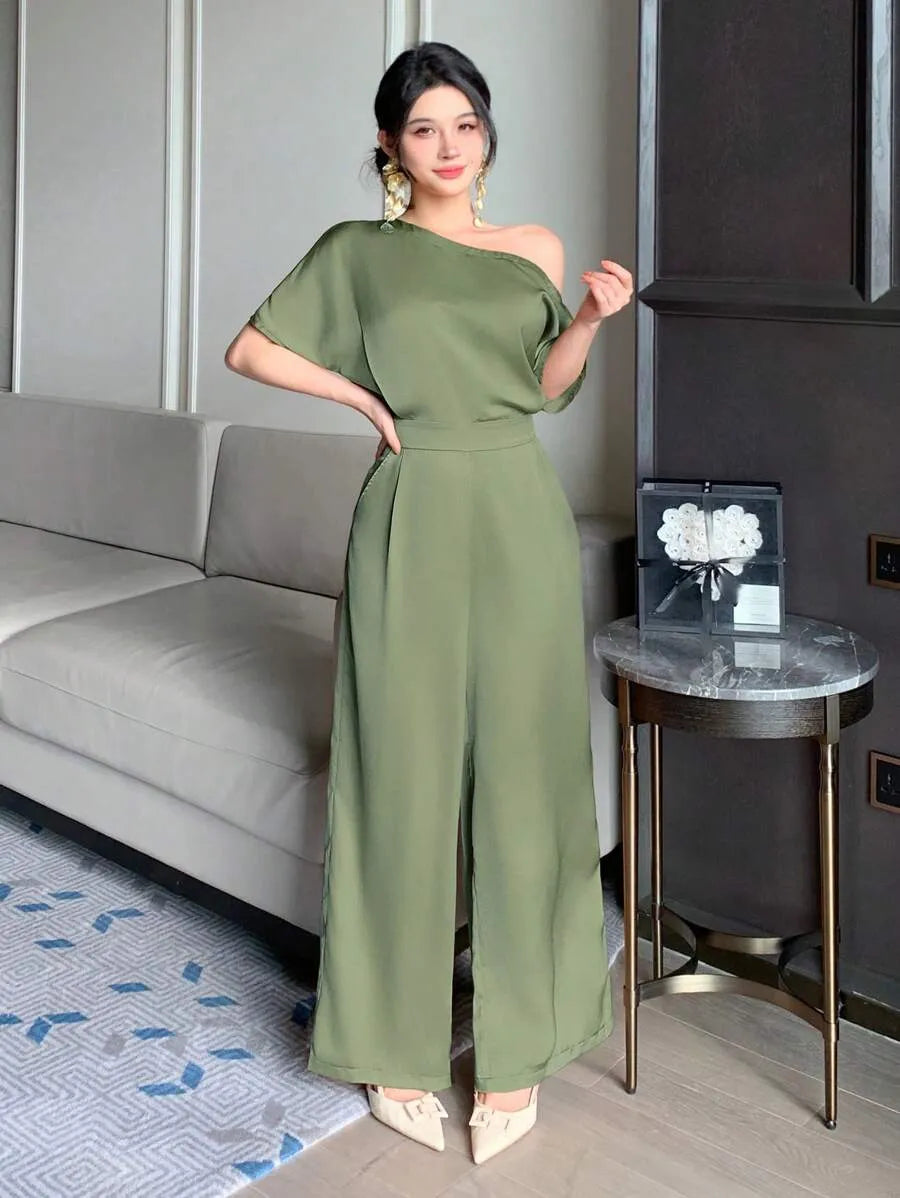 SHEIN DAZY بذلة نسائية صيفية من