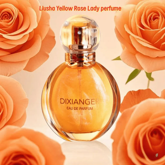 SHEIN عطر نسائي بالورد الأصفر 30 مل طويل الأمد وأنيق