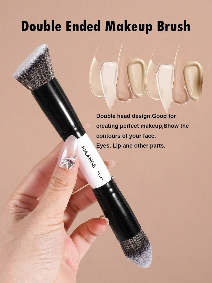 SHEIN MAANGE مجموعة فرش مكياج للوجه والعين