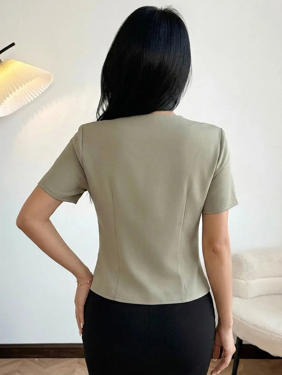 SHEIN DAZY جاكيت نسائي صيفي أنيق