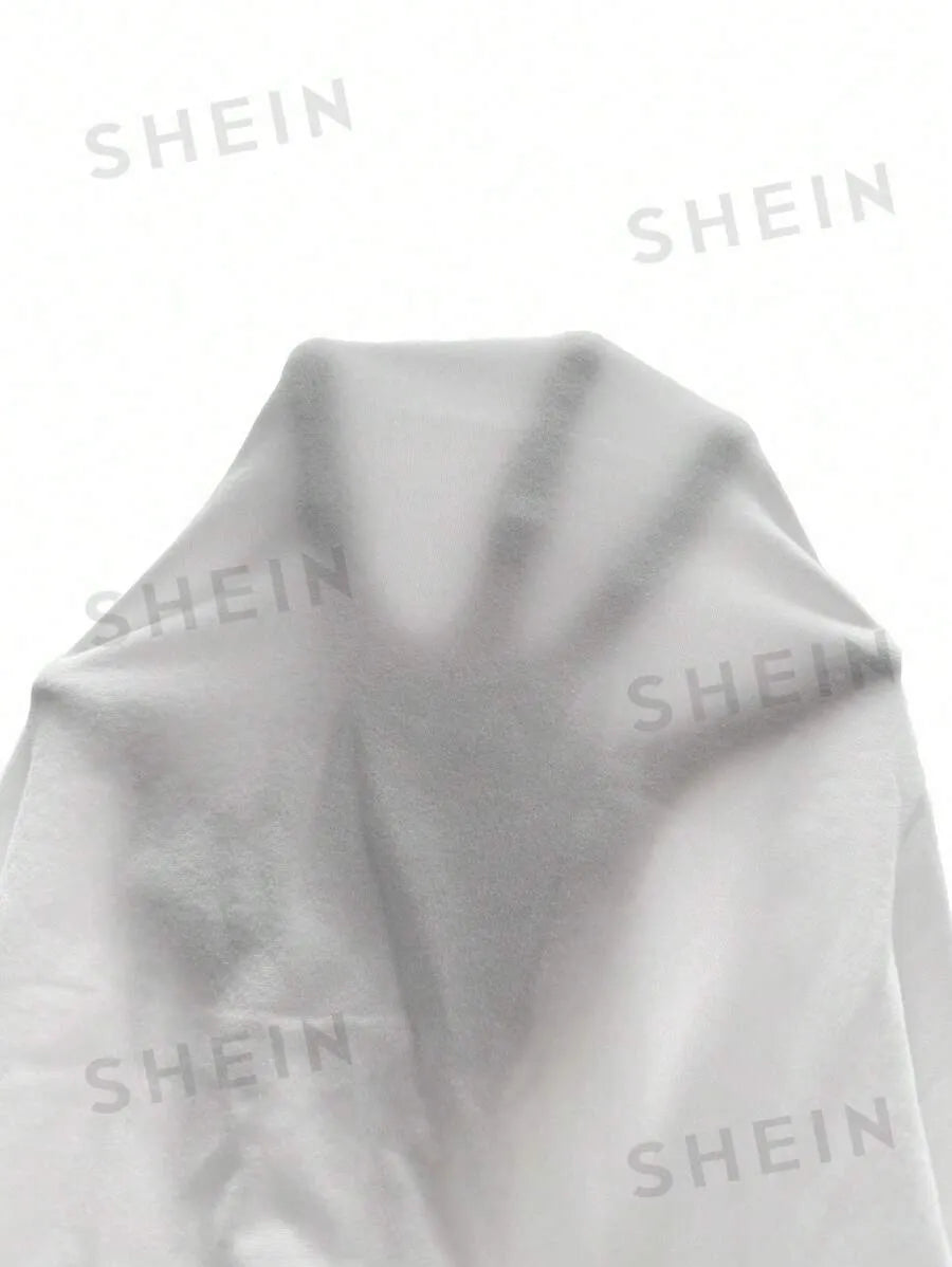 SHEIN Qadelle طقم  تيشيرتات نسائية قطنية – 4 قطع