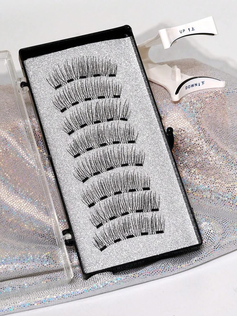 SHEIN رموش مغناطيسية كوانتية طبيعية سهلة الارتداء