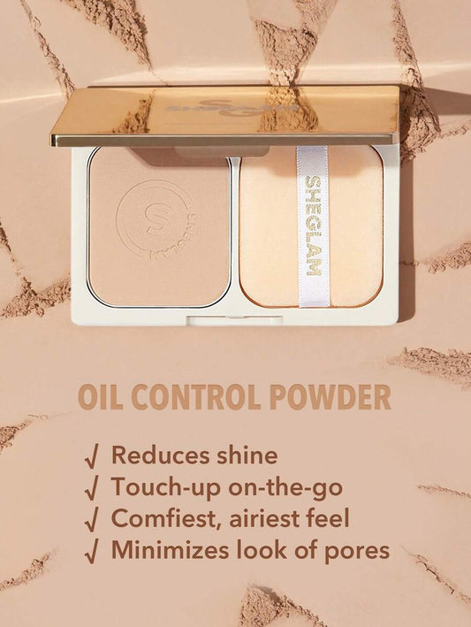 SHEGLAM Cream Coffee بودرة تحكم في الزيوت بلون