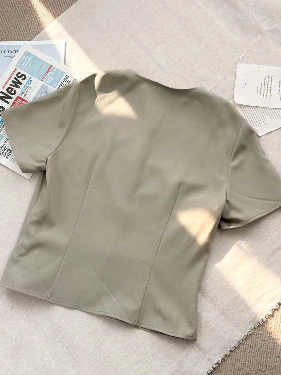 SHEIN DAZY جاكيت نسائي صيفي أنيق
