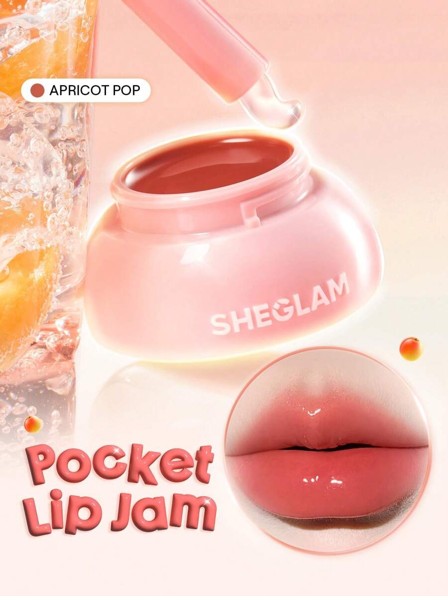 SHEGLAM Apricot Pop بلسم شفايف لون