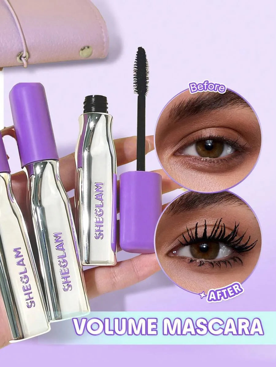 SHEIN SHEGLAM Lashlighter Mega Boost ماسكارا لإطالة وتكثيف الرموش بلون أسود
