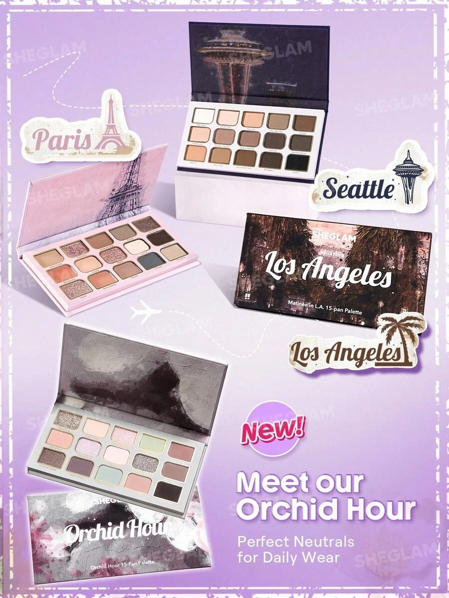SHEGLAM Orchid Hour –باليت ظل عيون