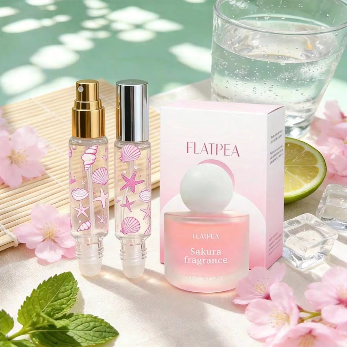SHEIN عطر نسائي بزهر الكرز الياباني 50 مل برائحة منعشة وطويلة الأمد