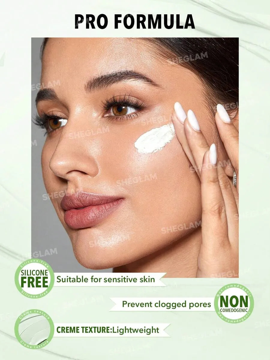 SHEIN SHEGLAM Birthday Skin برايمر للتحكم بالزيوت وإخفاء المسام بلون أخضر
