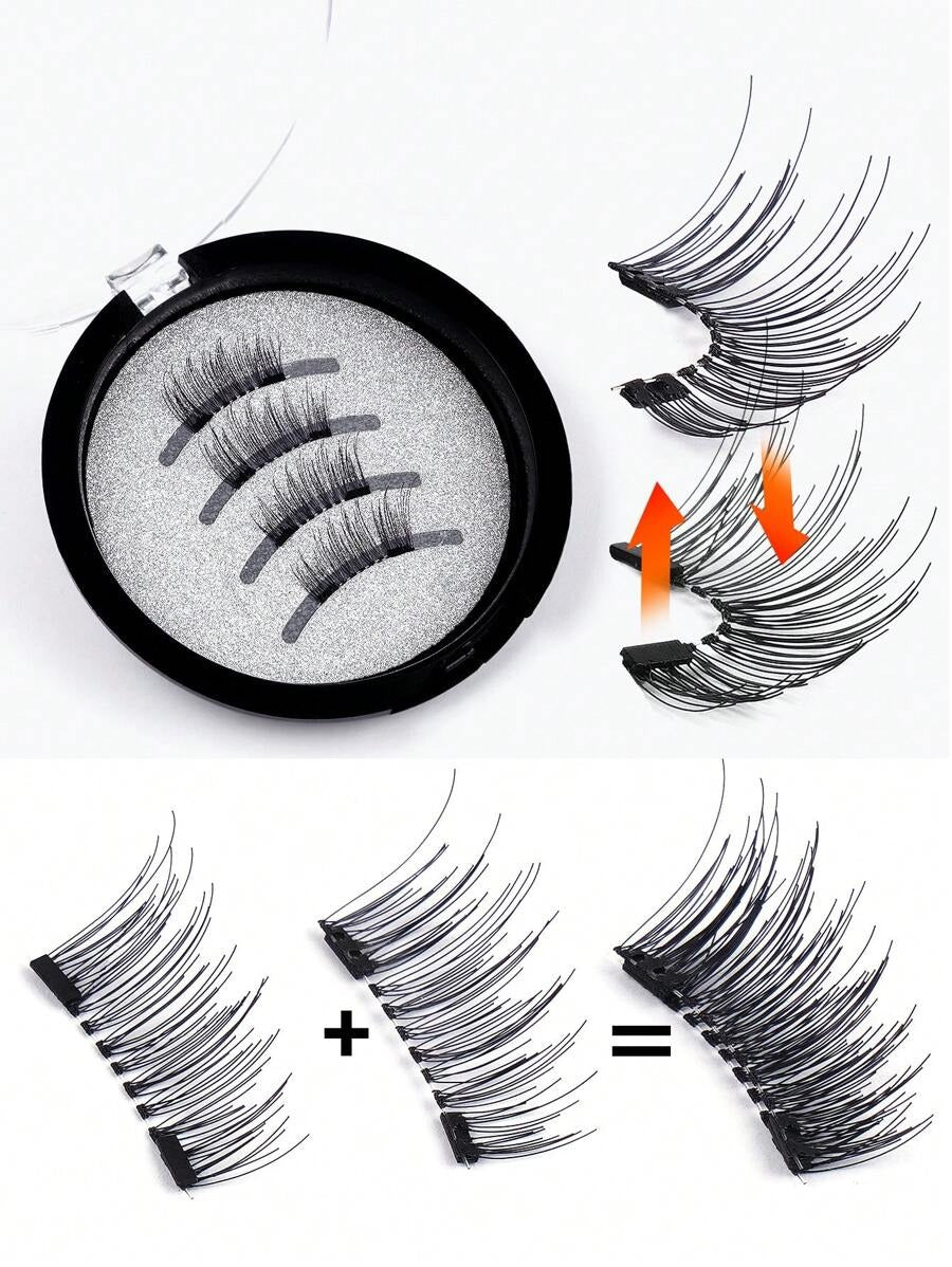 SHEIN MAGEFY CC Curl  زوج رموش نصّية خفيفة