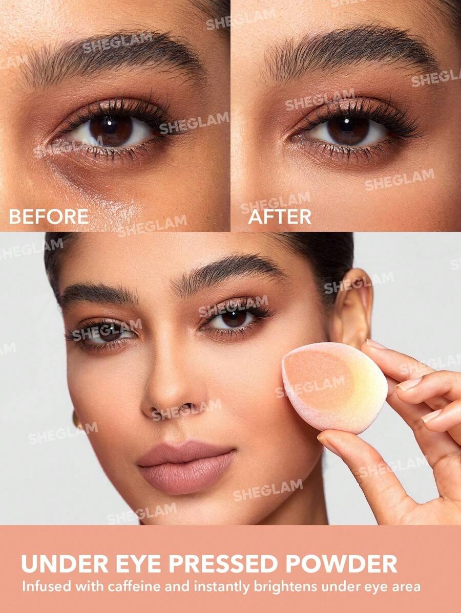 SHEGLAM  Natural Linen بودرة تثبيت