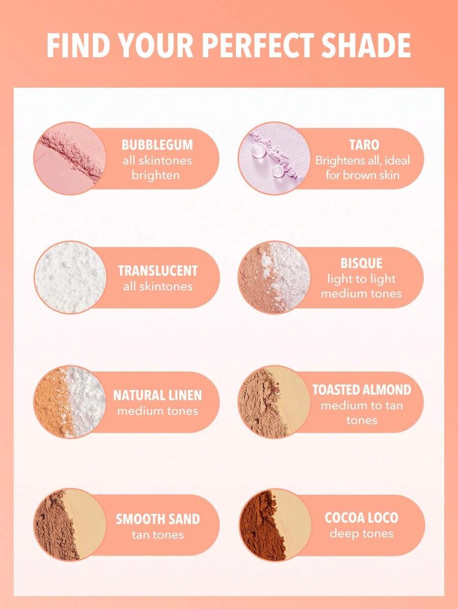 SHEGLAM  Natural Linen بودرة تثبيت