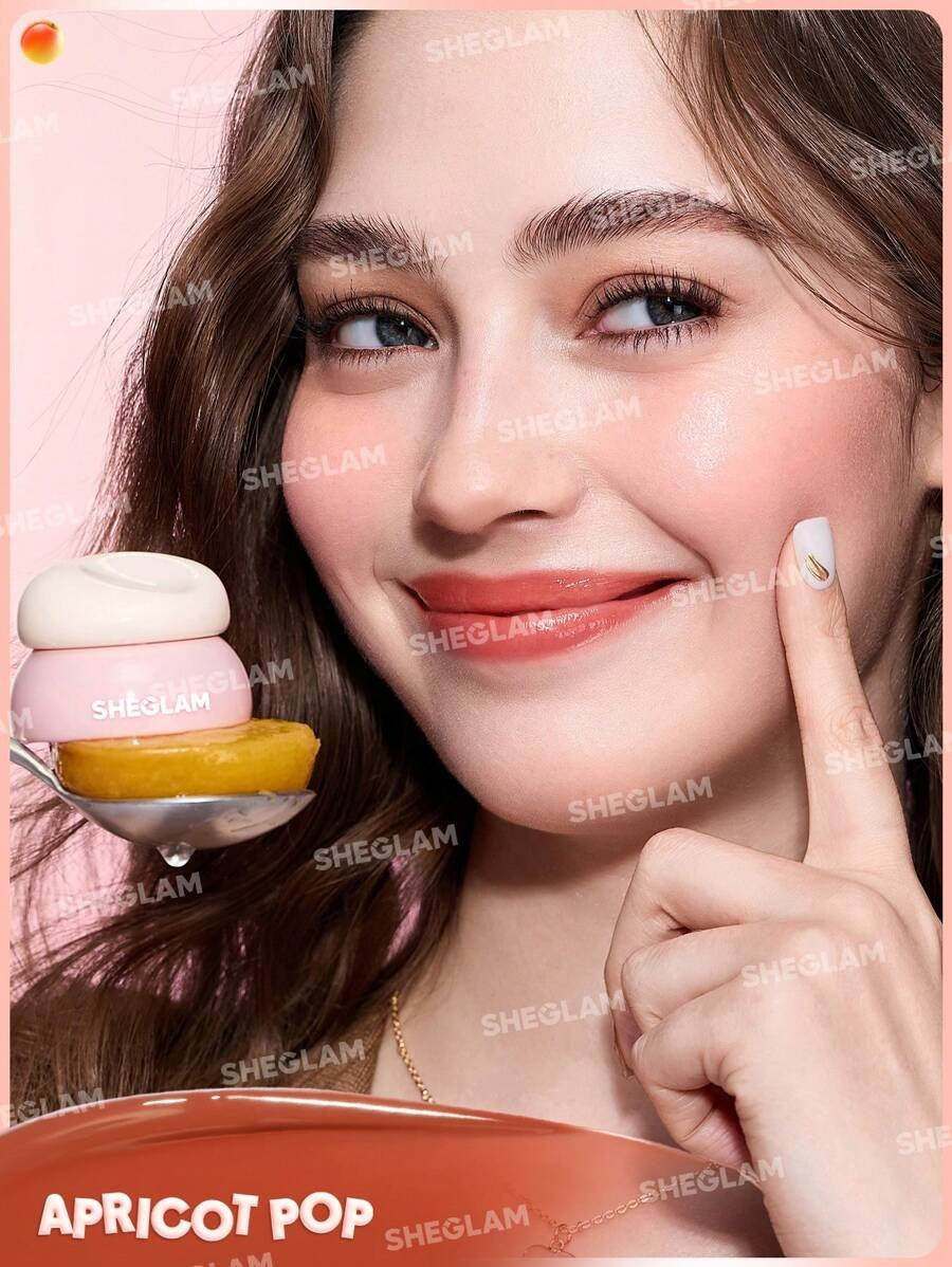 SHEGLAM Apricot Pop بلسم شفايف لون