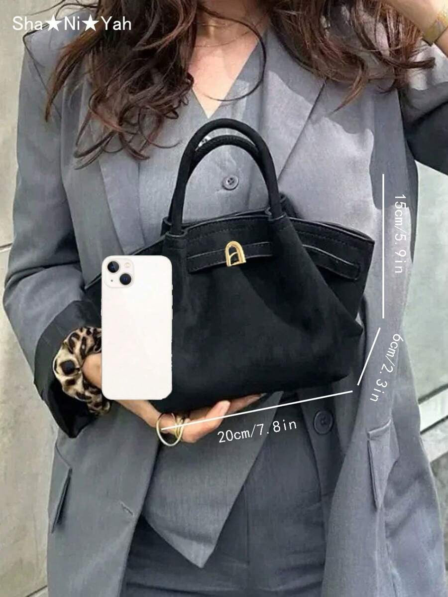 SHEIN شنطة دلو ميني أنيقة أسود
