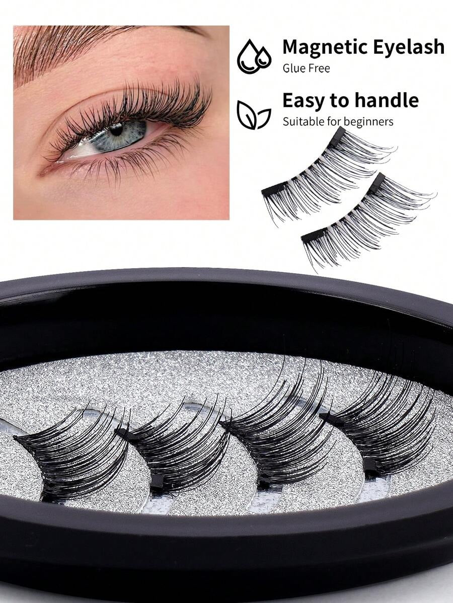 SHEIN MAGEFY CC Curl  زوج رموش نصّية خفيفة