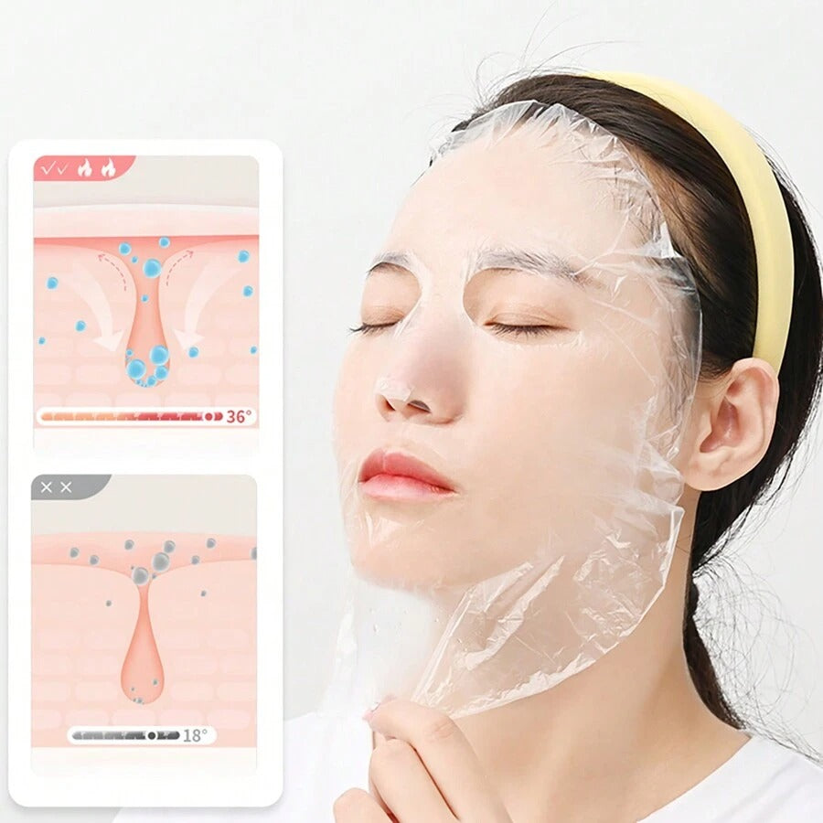 SHEIN مجموعة قناع وجة و رقبة مرطب وقابل للتخلص