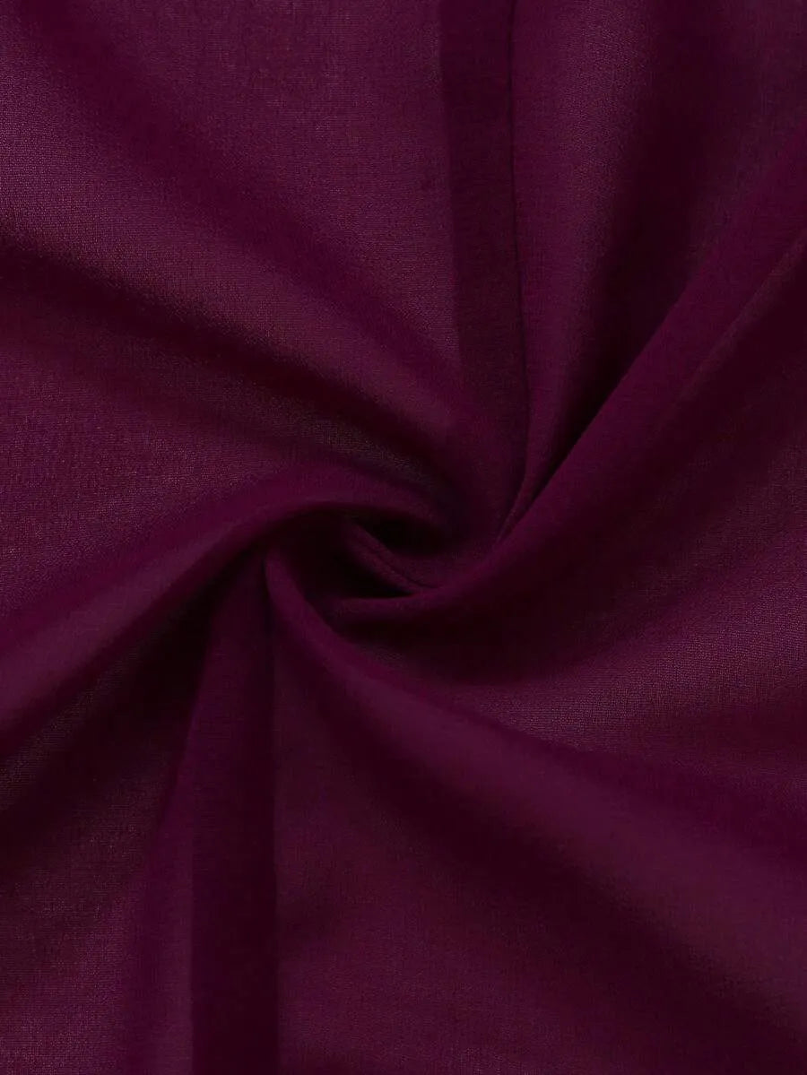 SHEIN طقم فستان وجاكيت شيفون بطبعة زهور صغيرة بلون أرجواني
