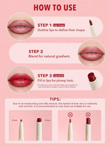 SHEGLAM Cherry Glaze أحمر شفاه وملمع