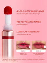 SHEGLAM Pout Pillow أحمر شفاه