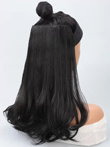 SHEIN وصلة شعر مستقيم 14 بوصة بلون أسود