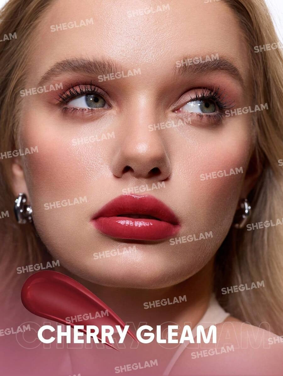 SHEGLAM  Bold Booster – Cherry Gleam ملمع شفاه بلون كرزي