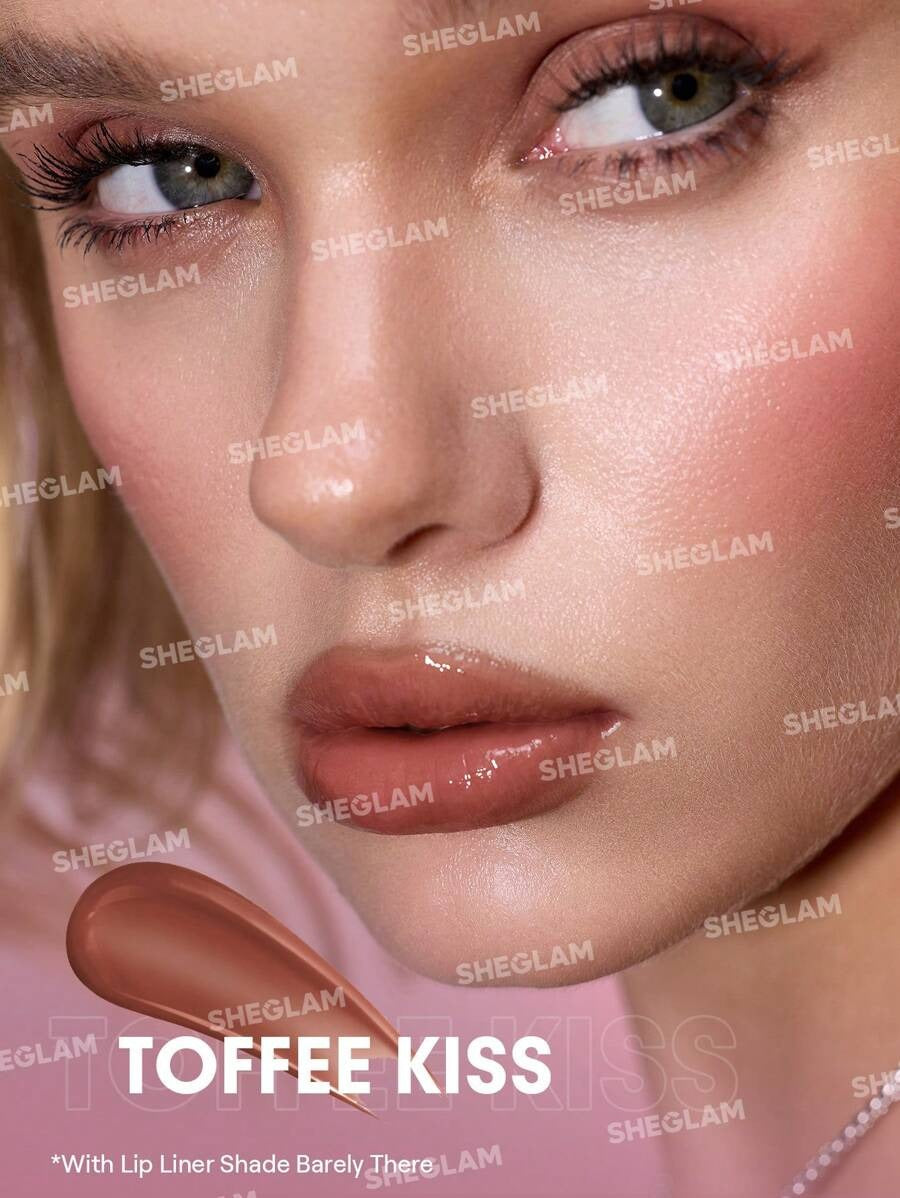 SHEGLAM Bold Booster  Toffee Kiss ملمع شفاه بلون توفي