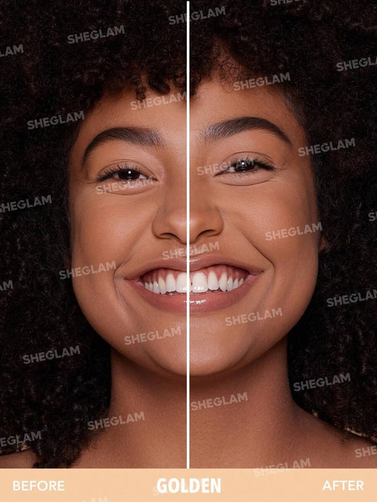 SHEGLAM Golden بودرة أساس مضغوطة
