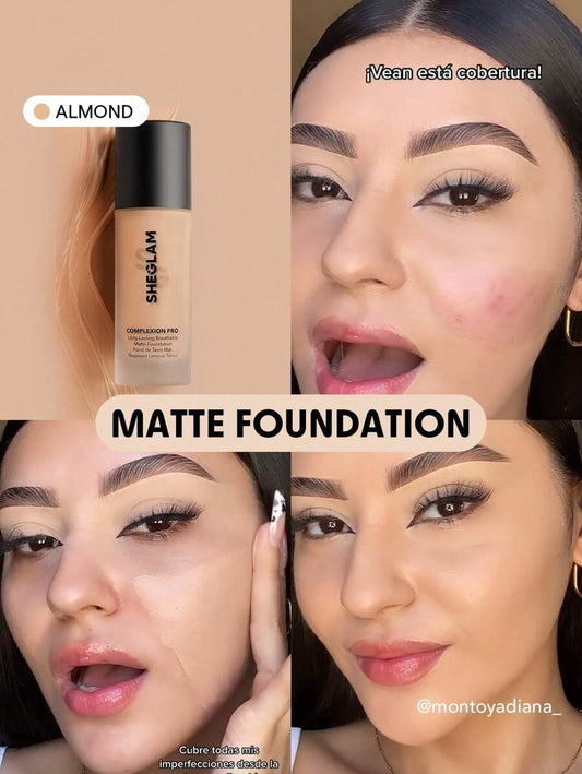 SHEGLAM Almond كريم أساس سائل