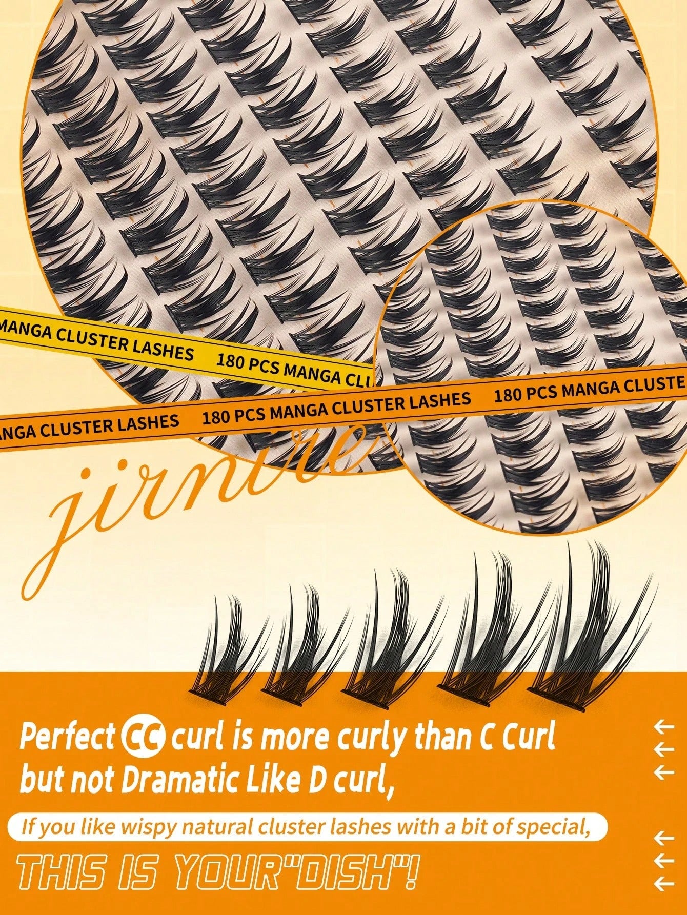 SHEIN طقم تمديدات رموش فردية خفيفة