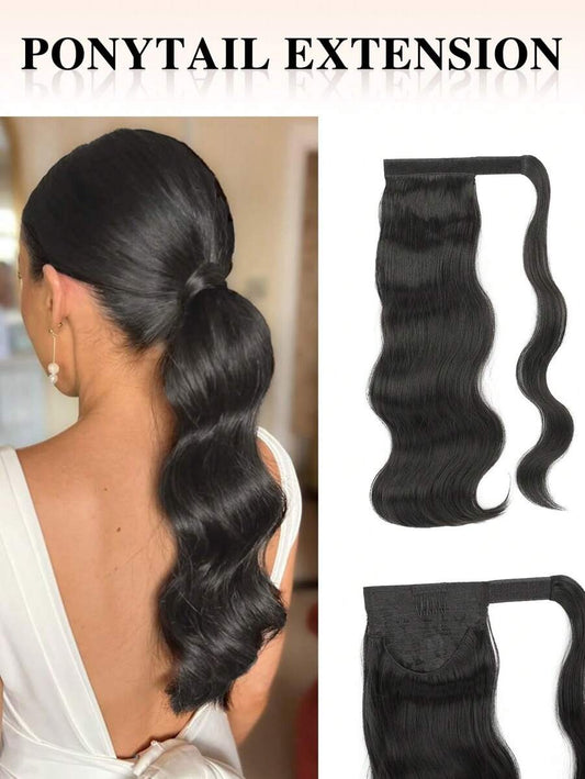 SHEIN ذيل حصان مجعد بستايل وتر ويف